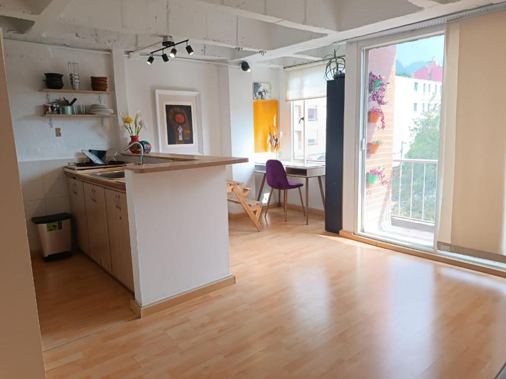 Apartamento con balcón Javeriana por mensualidades