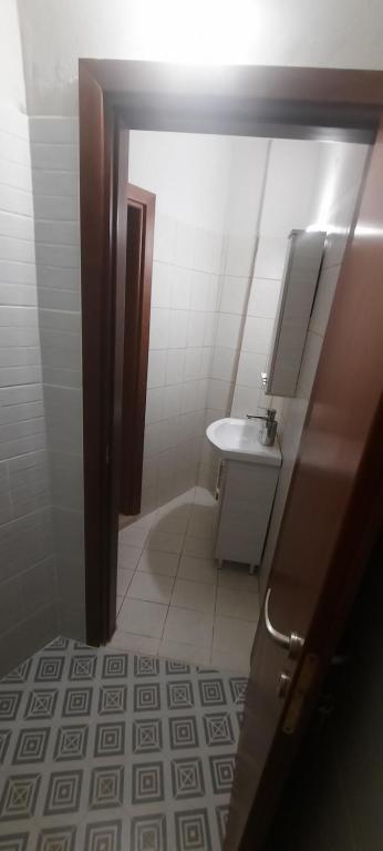 Koupelna v ubytování Studio Areti