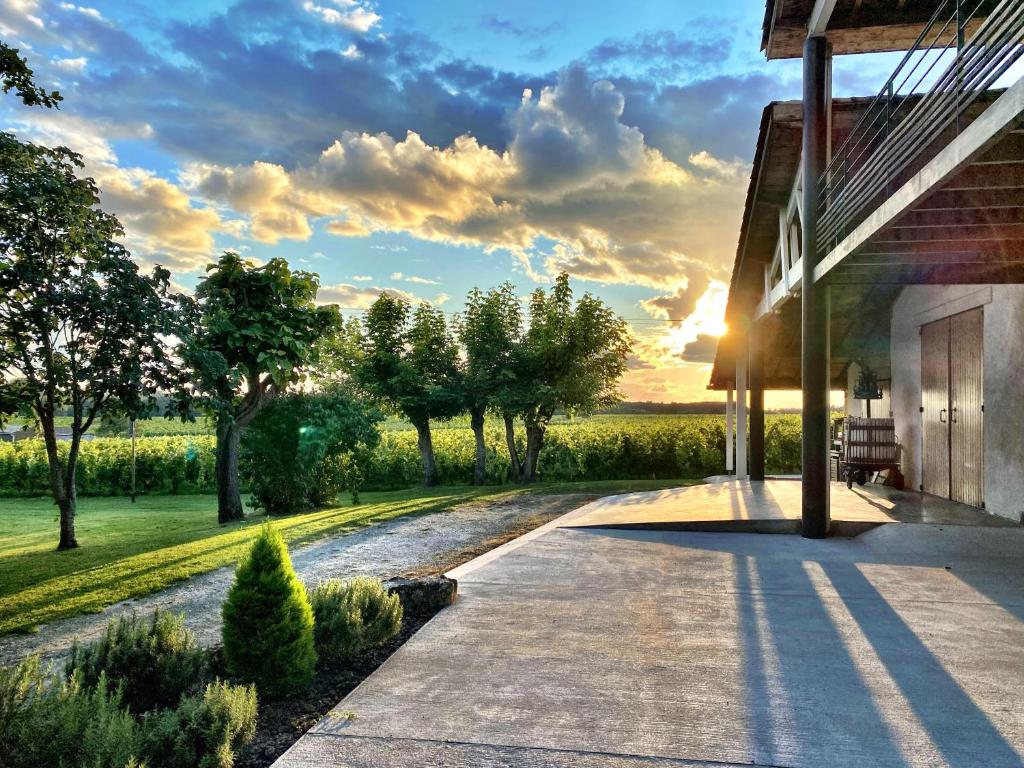 En have udenfor Clos de la Barbanne