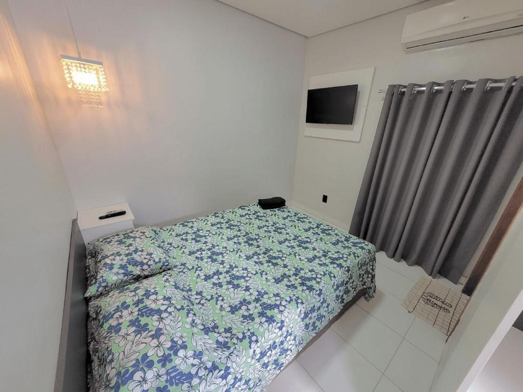 Postel nebo postele na pokoji v ubytování Hotel Manaus - Dom Pedro