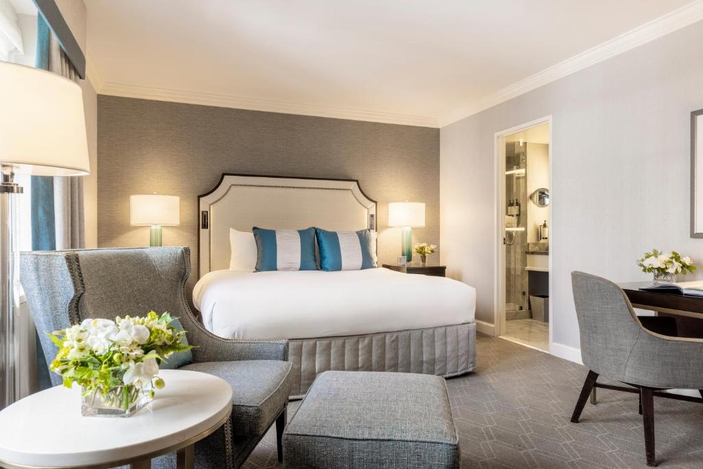 Fairmont Olympic Hotel - Deluxe King Room Mit Wanne - Hören Zugänglich