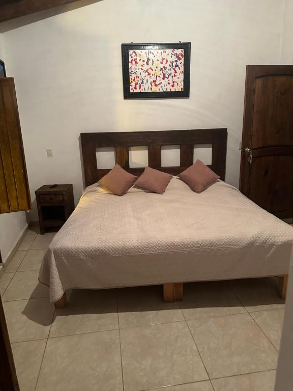 Postel nebo postele na pokoji v ubytování Hotel del Pozo