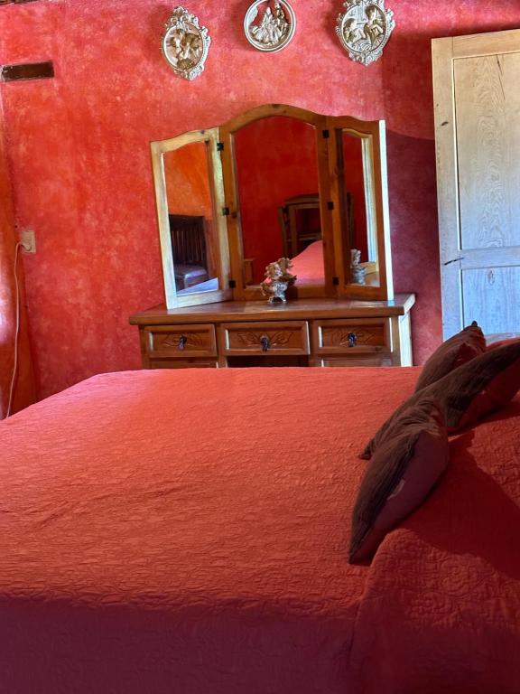 Postel nebo postele na pokoji v ubytování Hotel del Pozo
