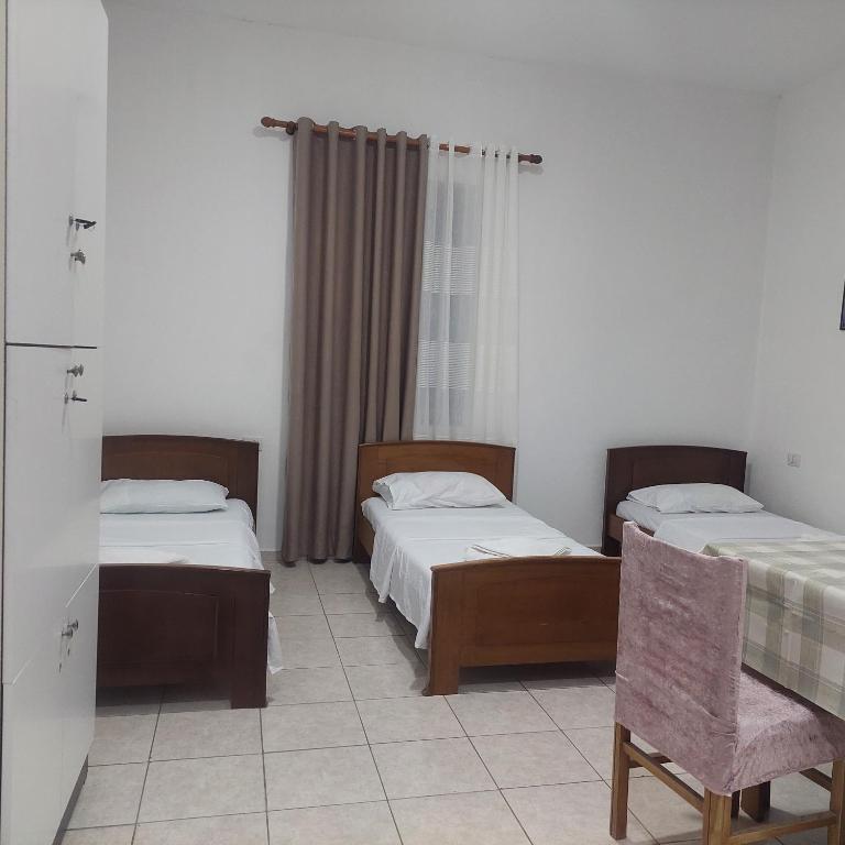 Postel nebo postele na pokoji v ubytování Hostel Casa Mia SR