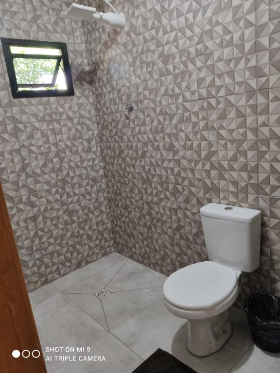 Koupelna v ubytování IDEAL HOTEL
