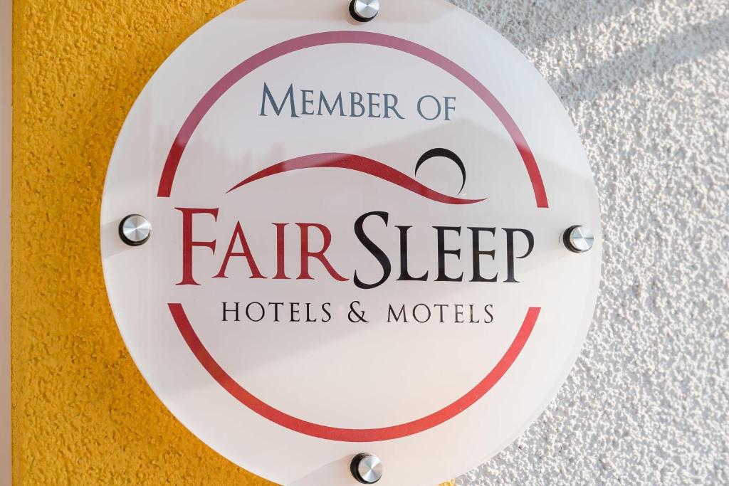 Certifikát, hodnocení, plakát nebo jiný dokument vystavený v ubytování FairSleep Motel Einstein Erding