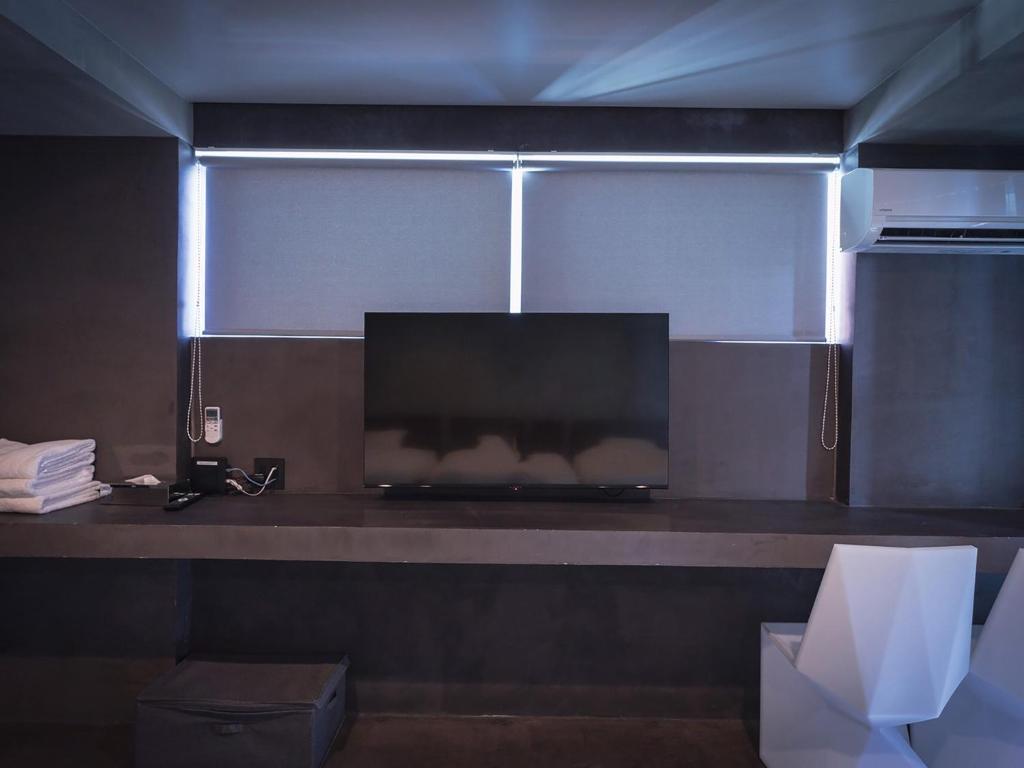 maejima Hotelにあるテレビまたはエンターテインメントセンター
