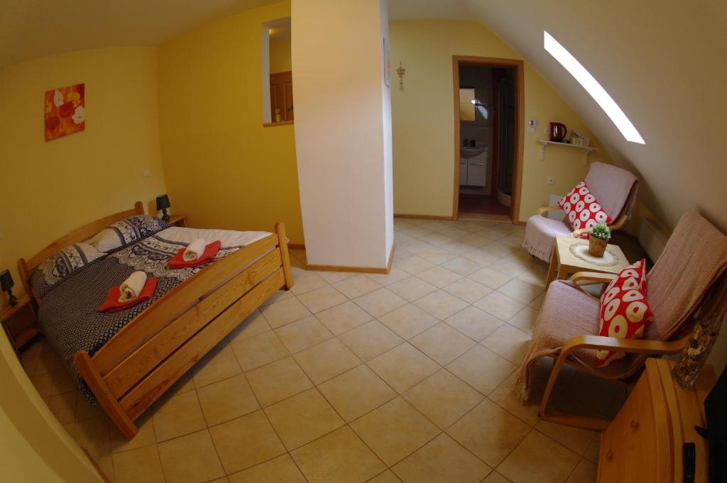 Posezení v ubytování Penzion Hradební