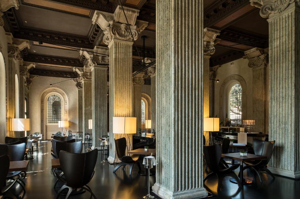 Posezení v ubytování Palazzo Montemartini Rome, A Radisson Collection Hotel