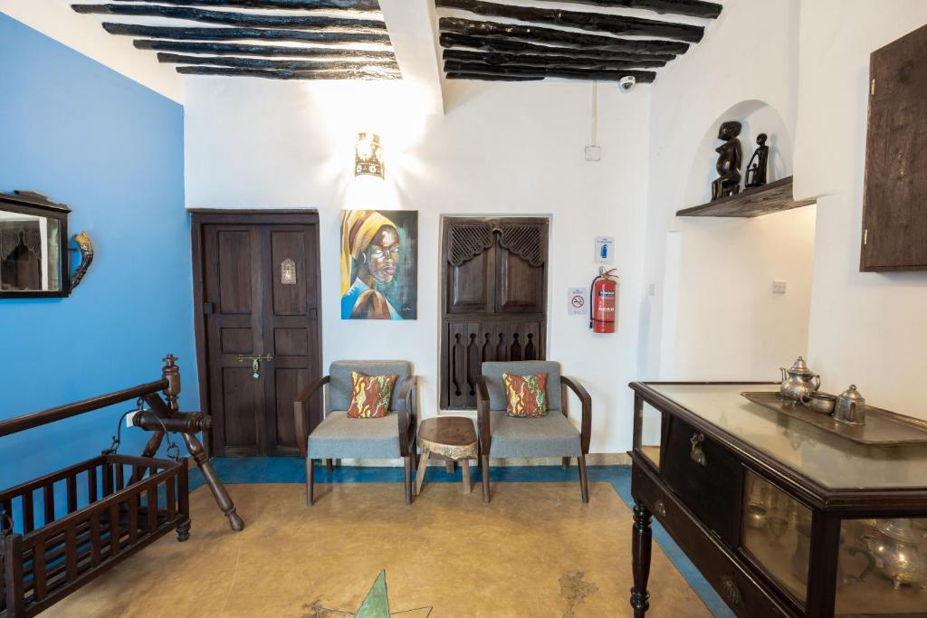Kuchyň nebo kuchyňský kout v ubytování Shaba Boutique Hotel