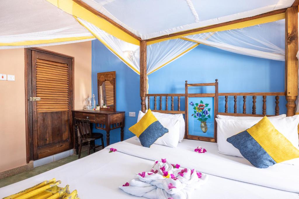 Postel nebo postele na pokoji v ubytování Shaba Boutique Hotel