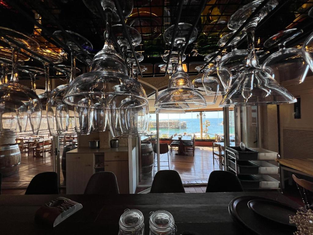 Restaurace v ubytování Bab El Mina guest house Byblos