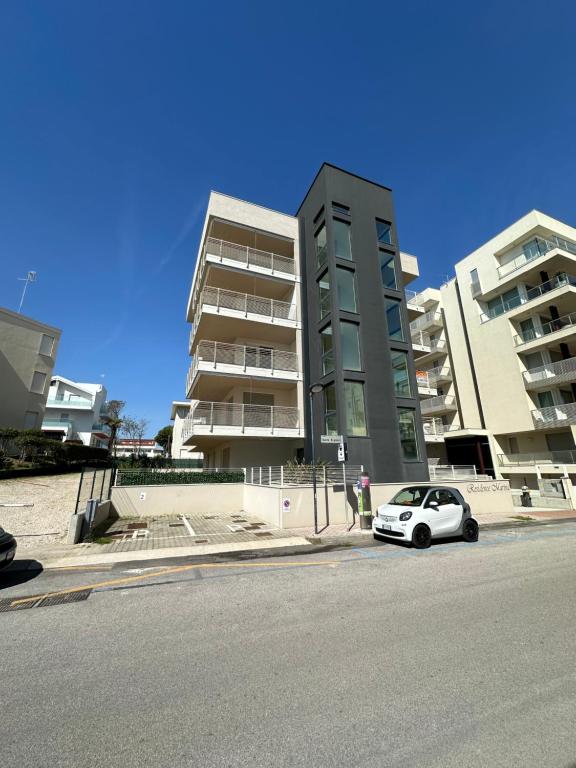 Budynek, w którym mieści się apartament