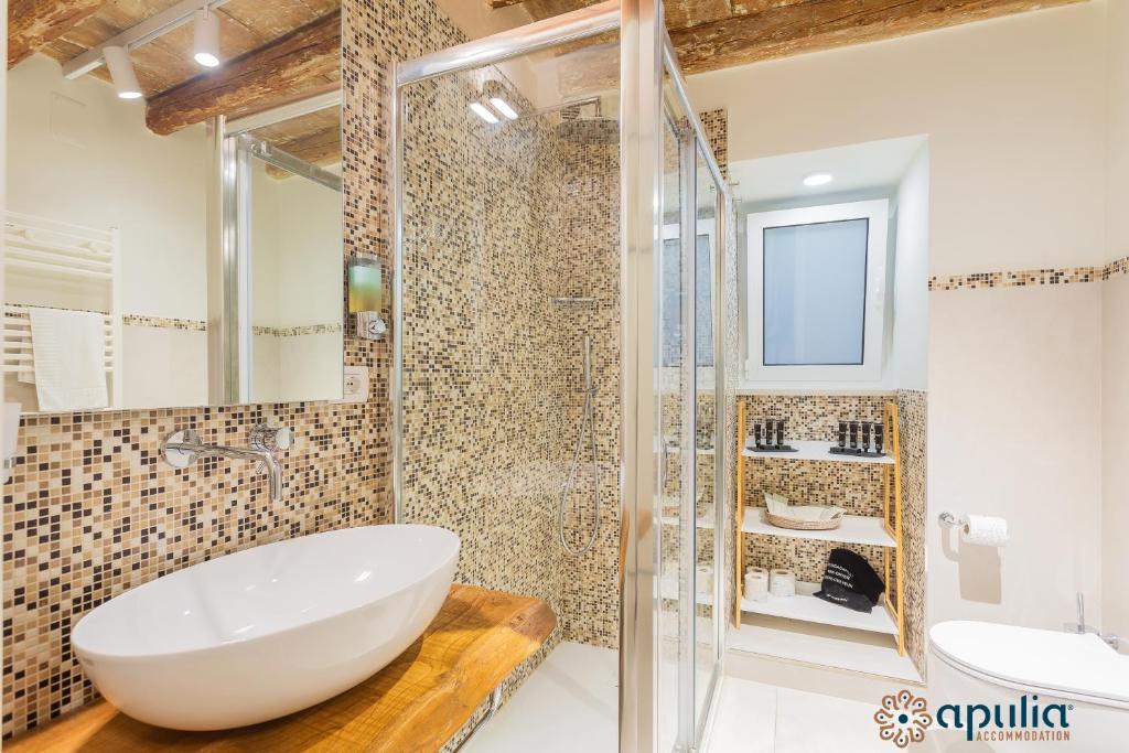 Kúpeľňa v ubytovaní Zema Home by Apulia Accommodation