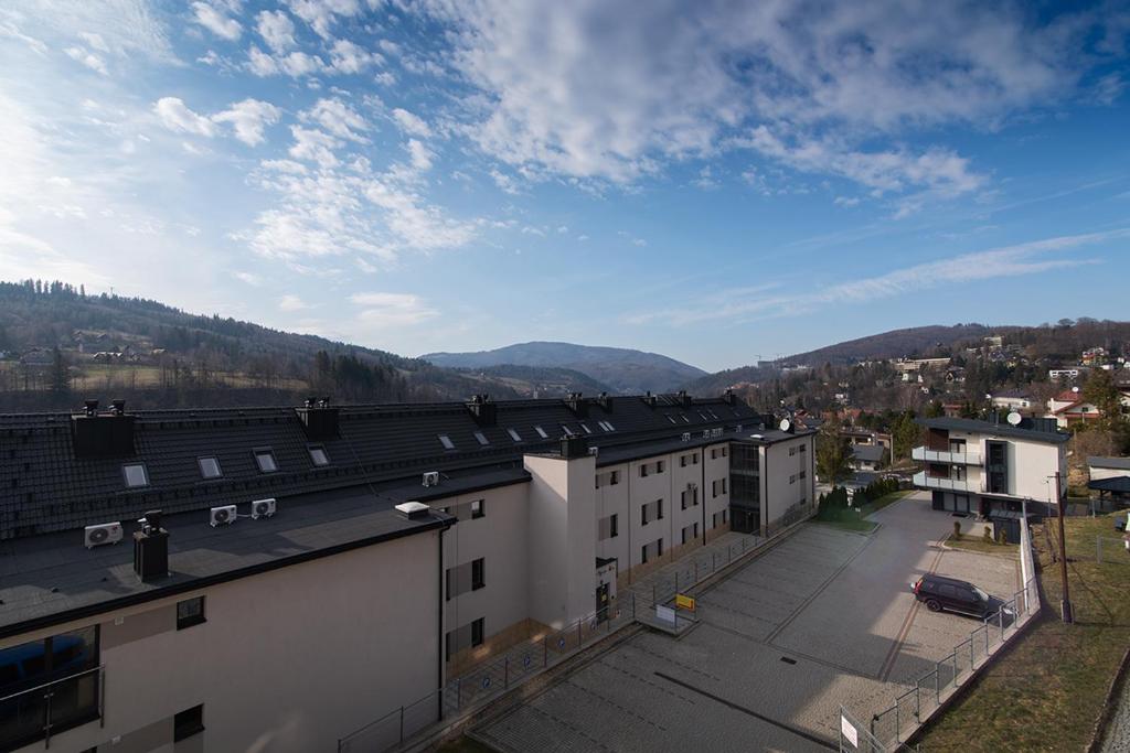 Nespecifikovaný výhled na hory nebo výhled na hory při pohledu z apartmánu