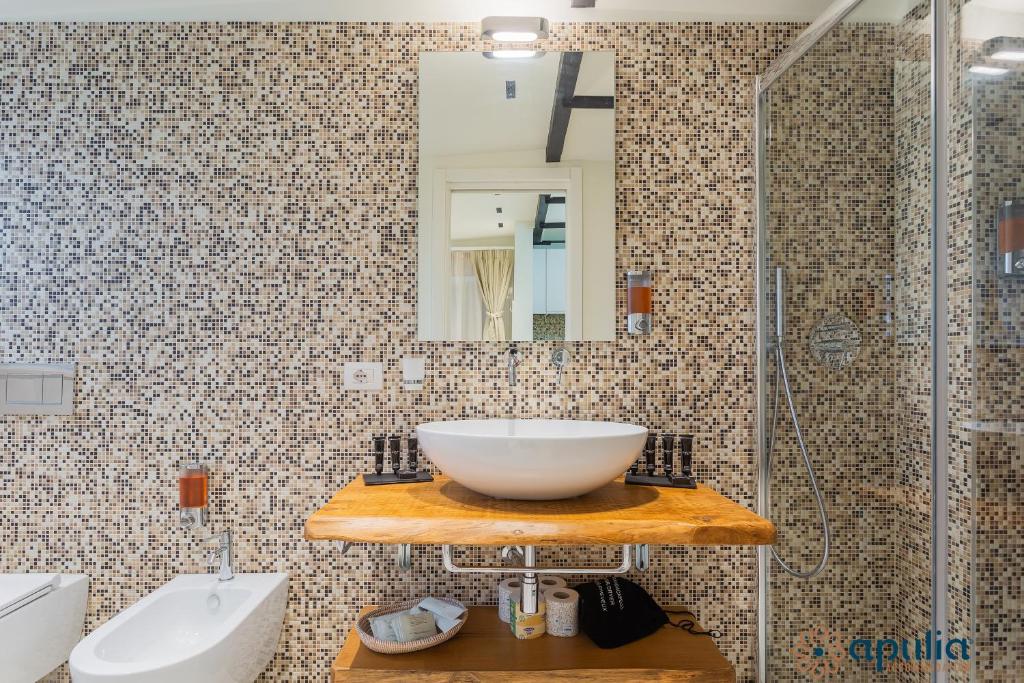 Kúpeľňa v ubytovaní Zema Home by Apulia Accommodation