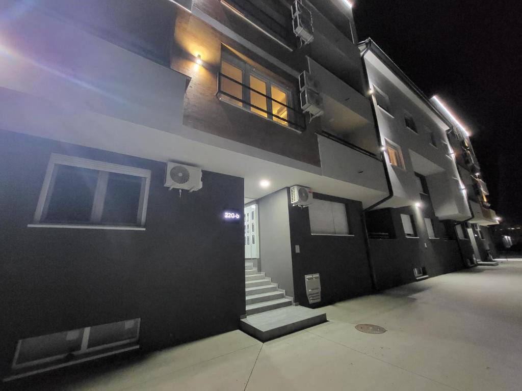 Budova, kde se apartmán nachází