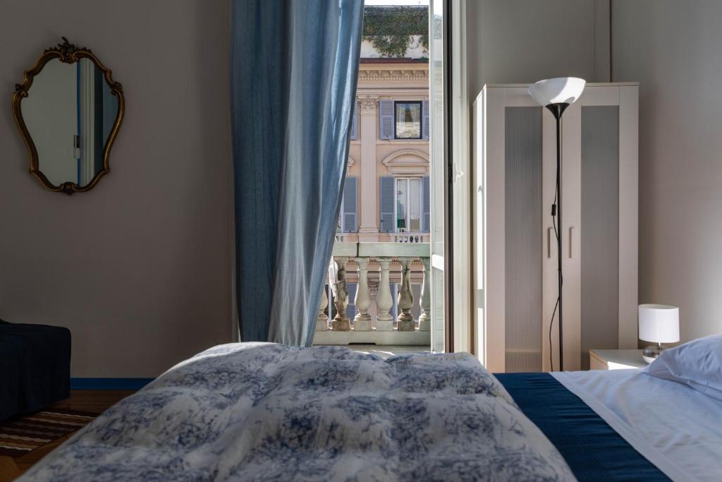 Postel nebo postele na pokoji v ubytování Olympia Hotel