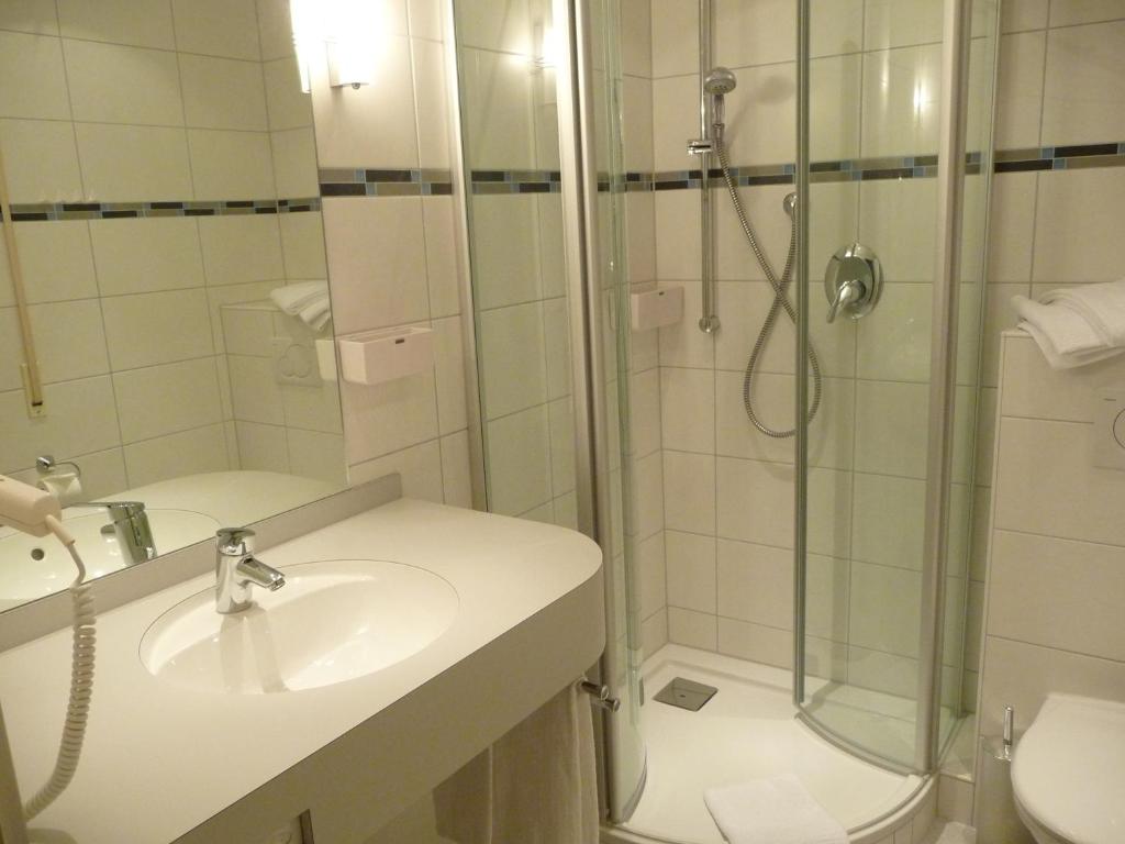 Kúpeľňa v ubytovaní Sporthotel Walliser
