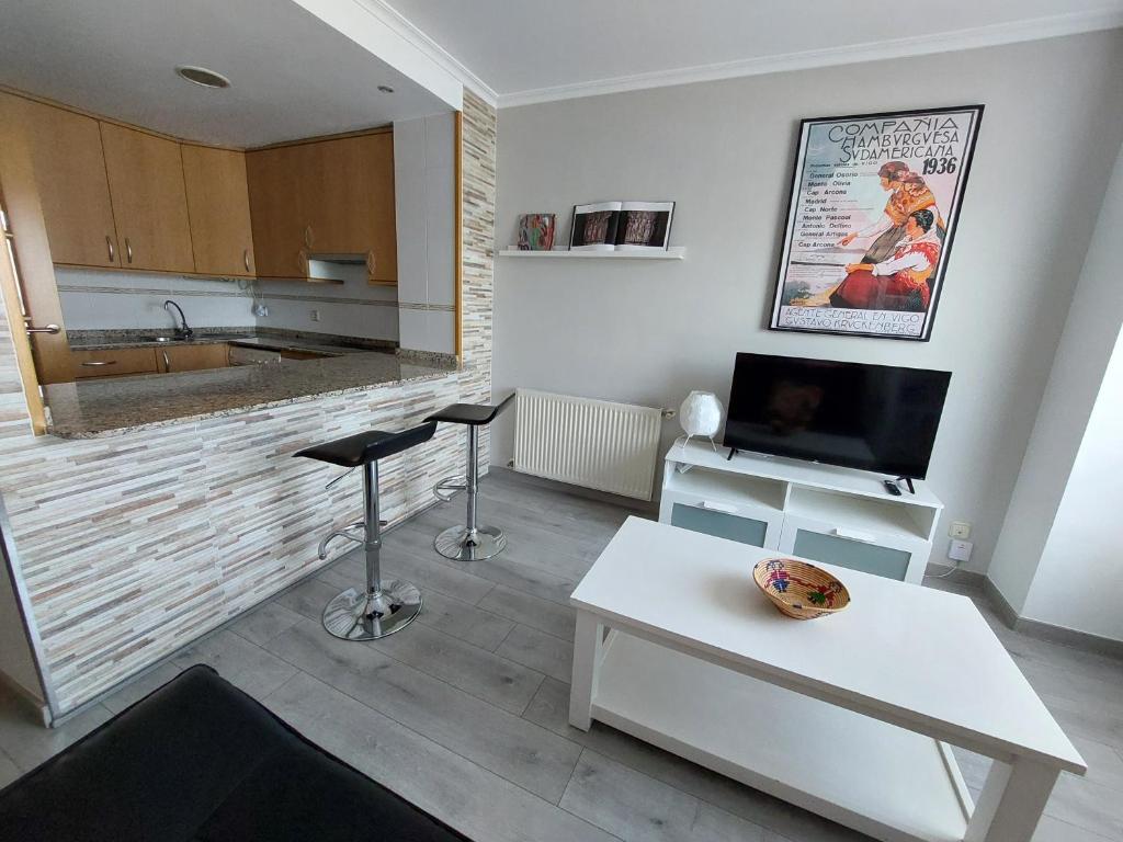 Kuchyň nebo kuchyňský kout v ubytování Casa Riquiña