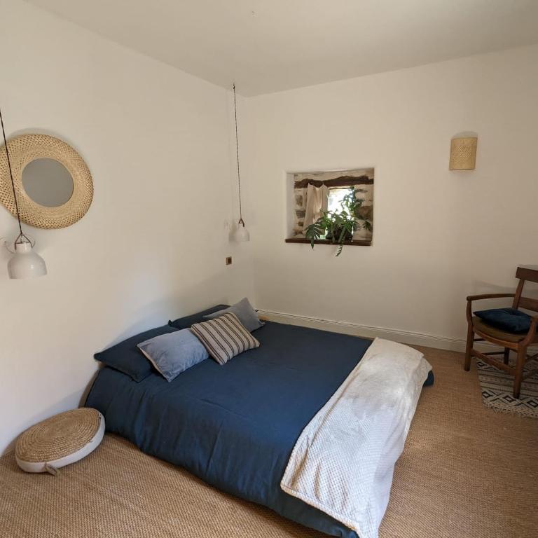 Postel nebo postele na pokoji v ubytování Ecolodge La Belle Verte