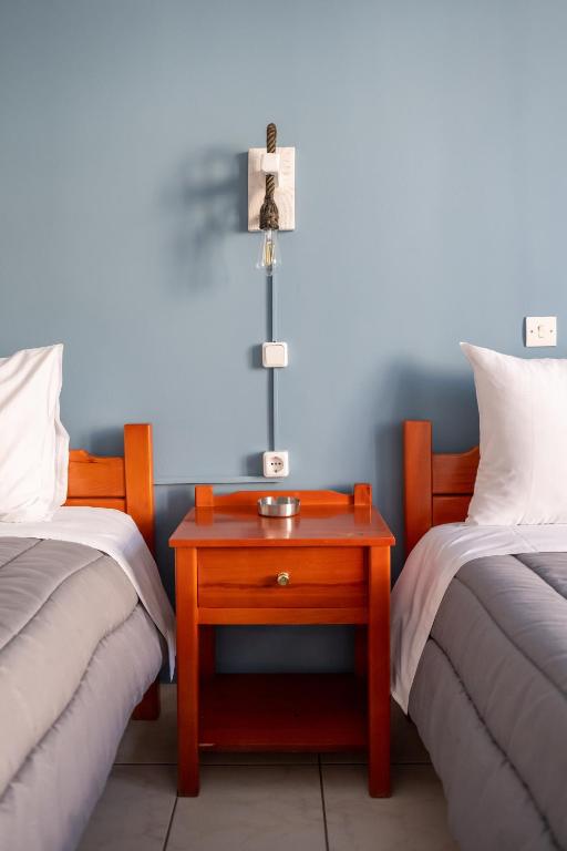 Posezení v ubytování Hotel Theoxenia