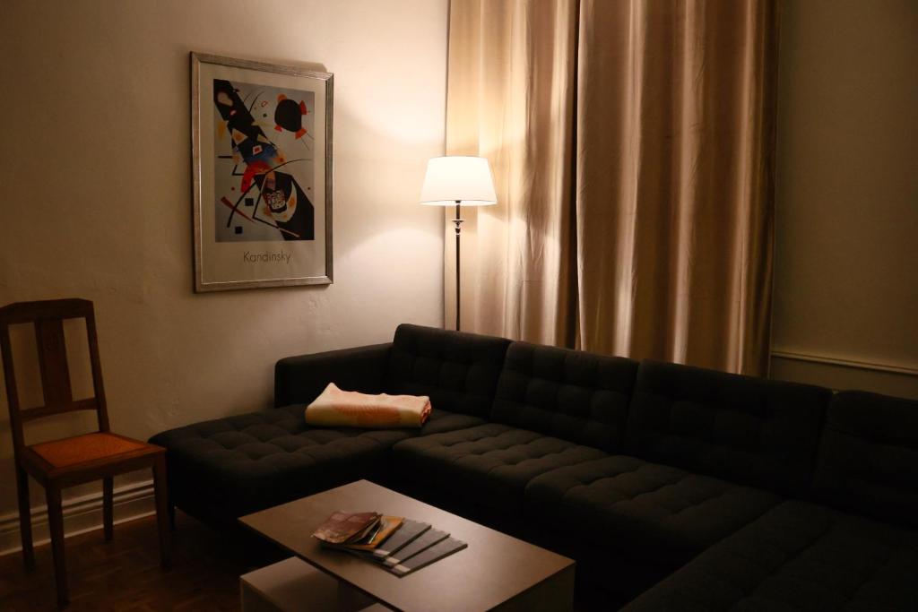 Posezení v ubytování Besondere Ferienwohnung in Königslutter am Elm