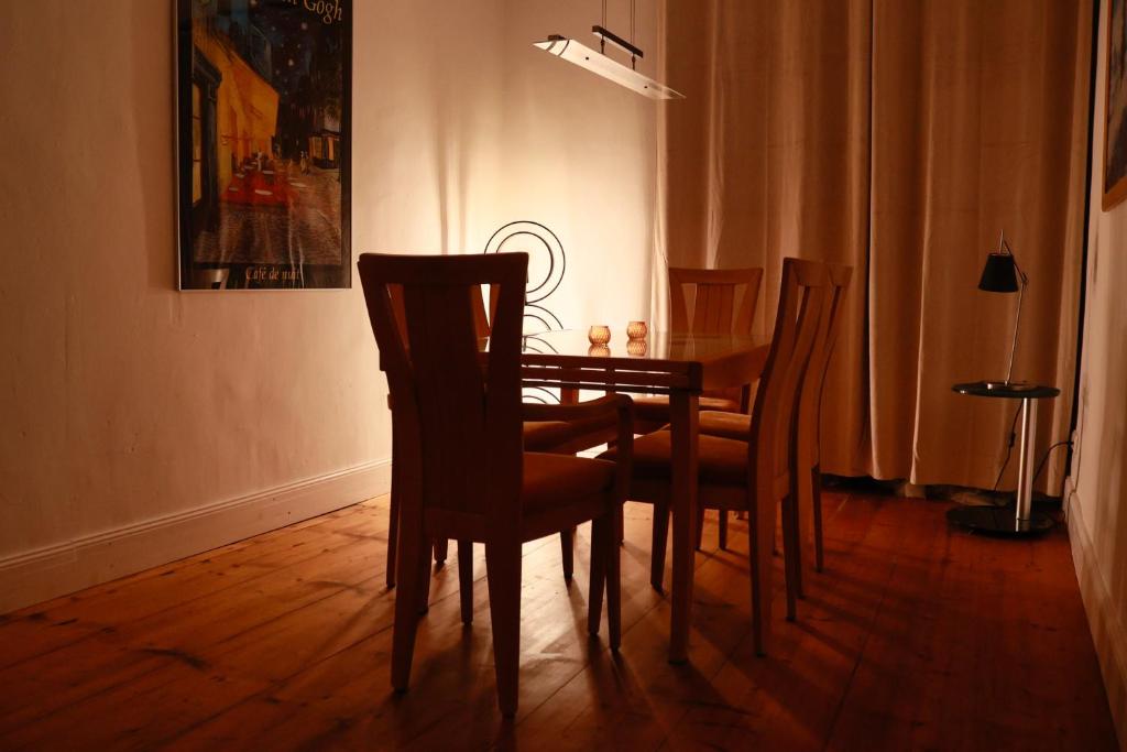 Posezení v ubytování Besondere Ferienwohnung in Königslutter am Elm