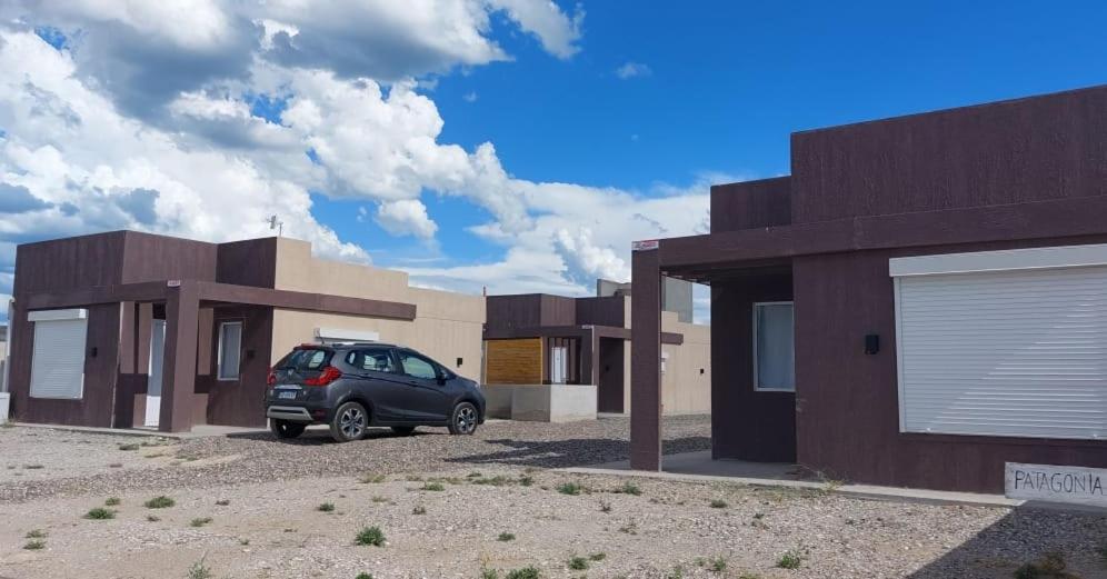 Bygningen som feriehuset ligger i