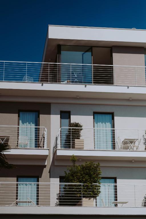 Balkón nebo terasa v ubytování AQVA Boutique Hotel (Adults Only)