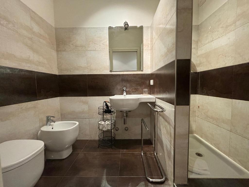 Kúpeľňa v ubytovaní AD Verona flat