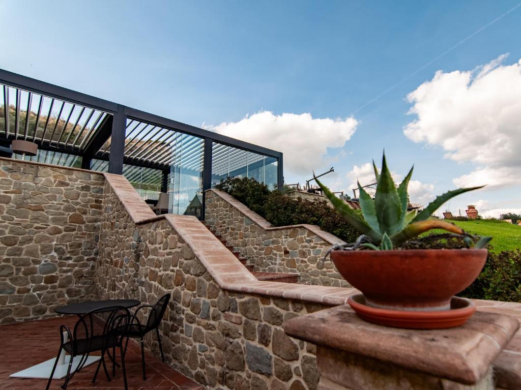 Balkón nebo terasa v ubytování Borgo Sant'Apollinare - Resort