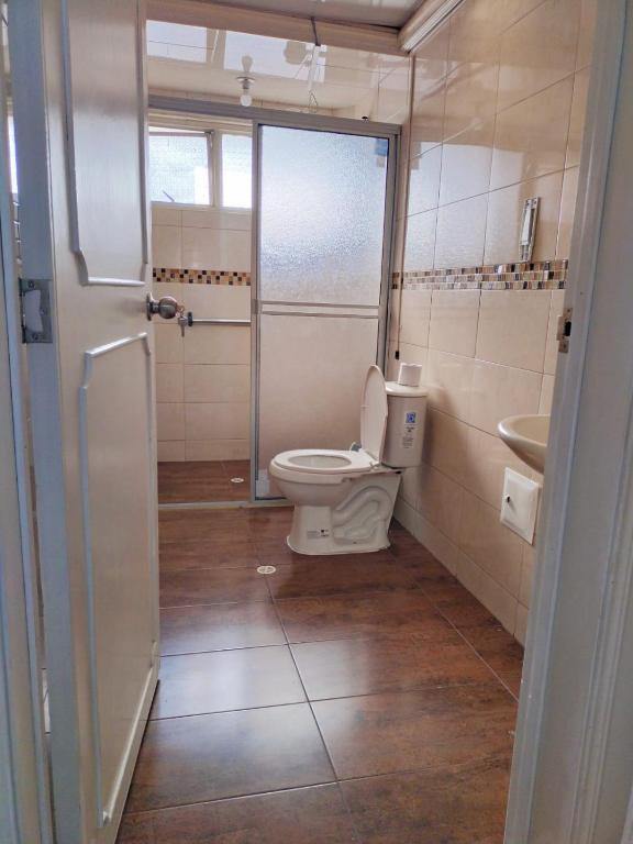 Koupelna v ubytování Hotel Batan-127