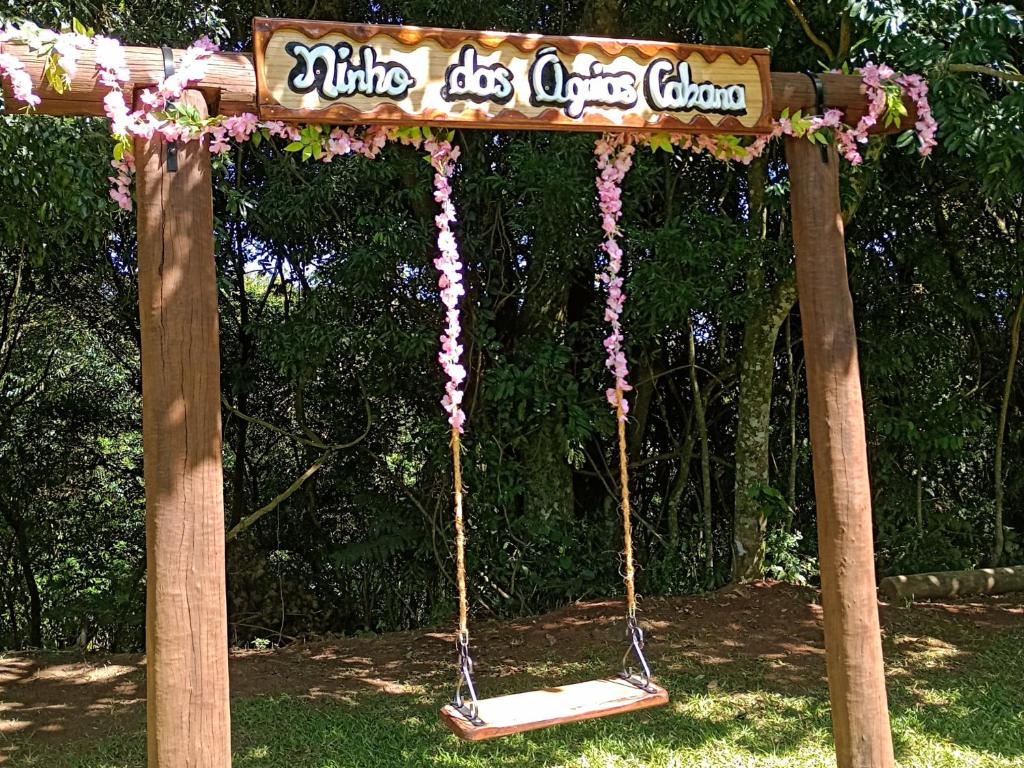Zahrada ubytování Ninho das Águias Cabana