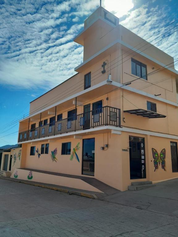 Budova, kde se hotel nachází