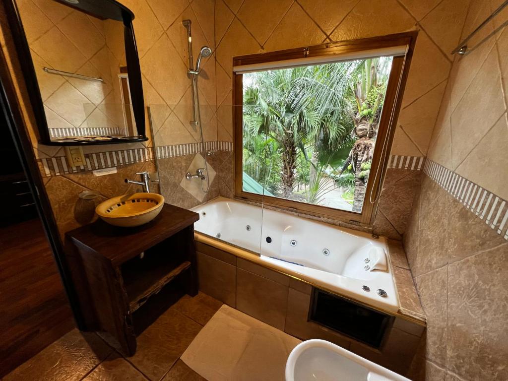 Koupelna v ubytování Costa del Sol Iguazú