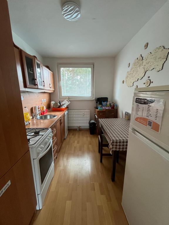 Köök või kööginurk majutusasutuses Bad Stuben Hostel