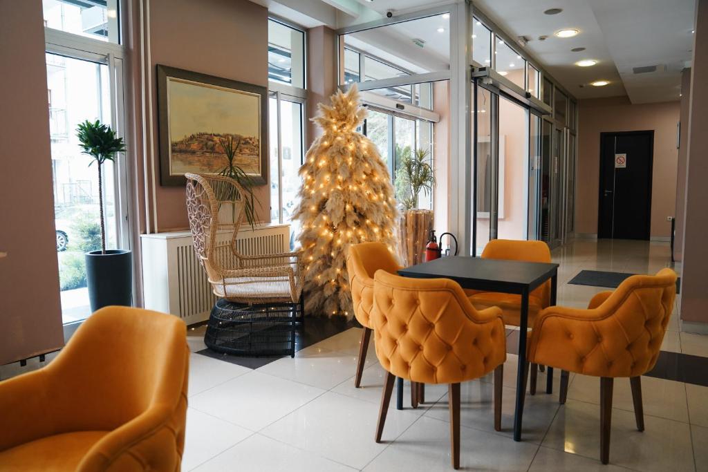 Posezení v ubytování Hotel Sumadija