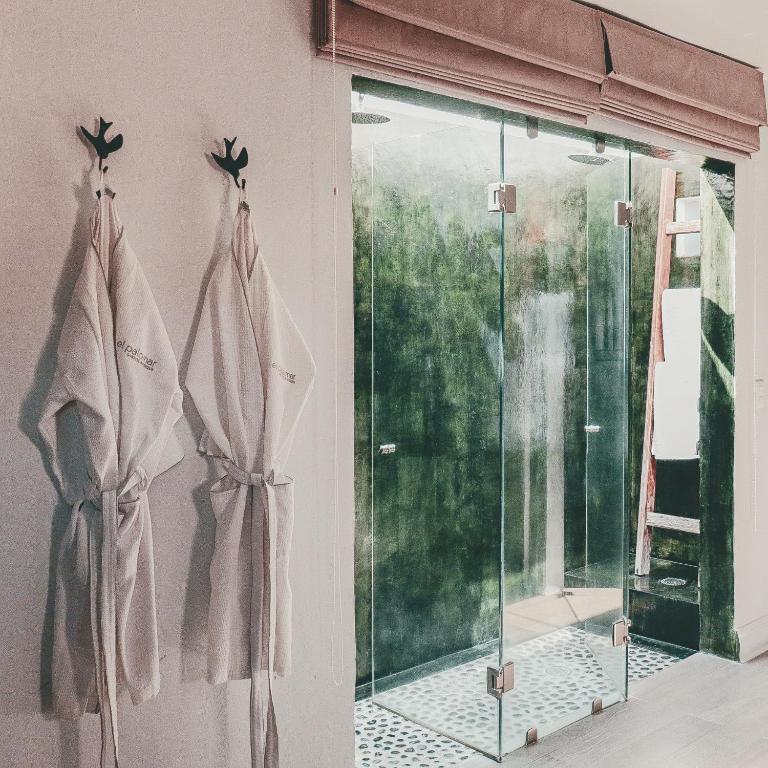 Koupelna v ubytování Hotel Boutique El Palomar