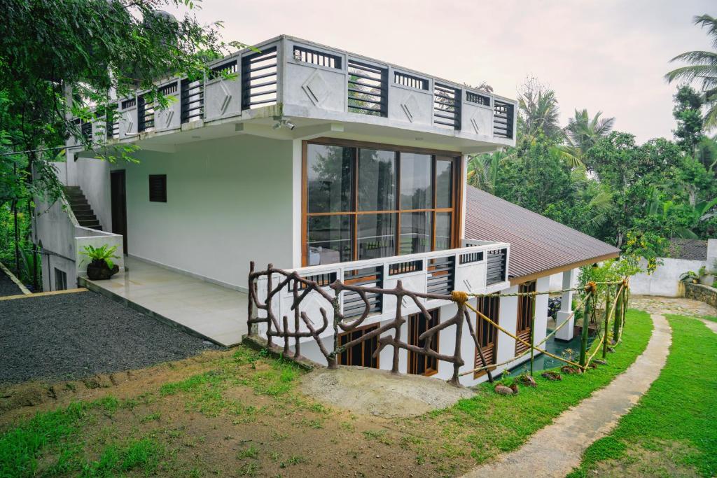Budova, kde se bed and breakfast nachází
