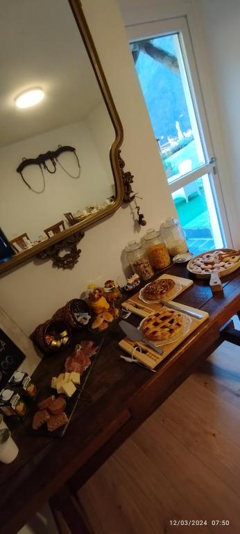 Cibo presso il bed & breakfast o nelle vicinanze