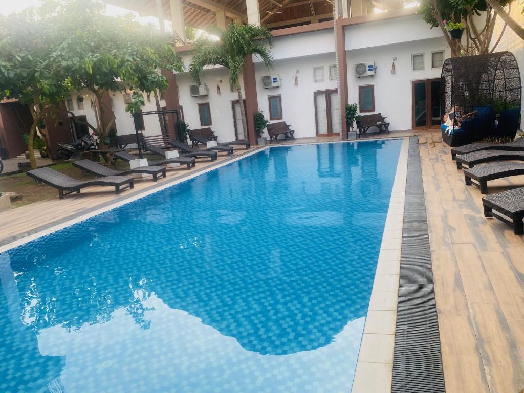 Bazén v ubytování Hotel Cloud 9 Negombo nebo v jeho okolí