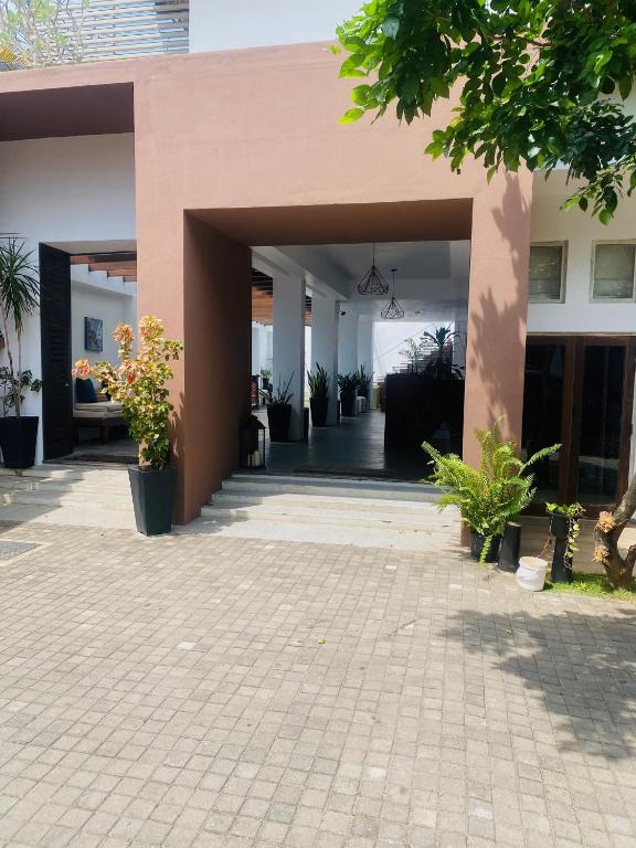 Budova, kde se hotel nachází