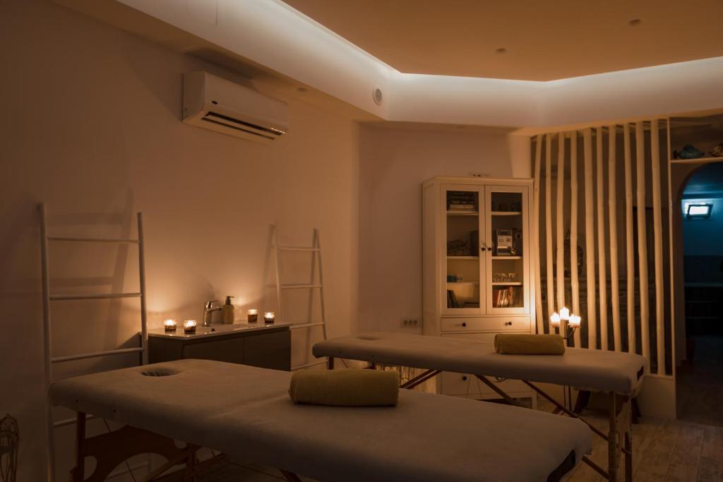 Lázně a/nebo wellness v ubytování Nikolas Hotel