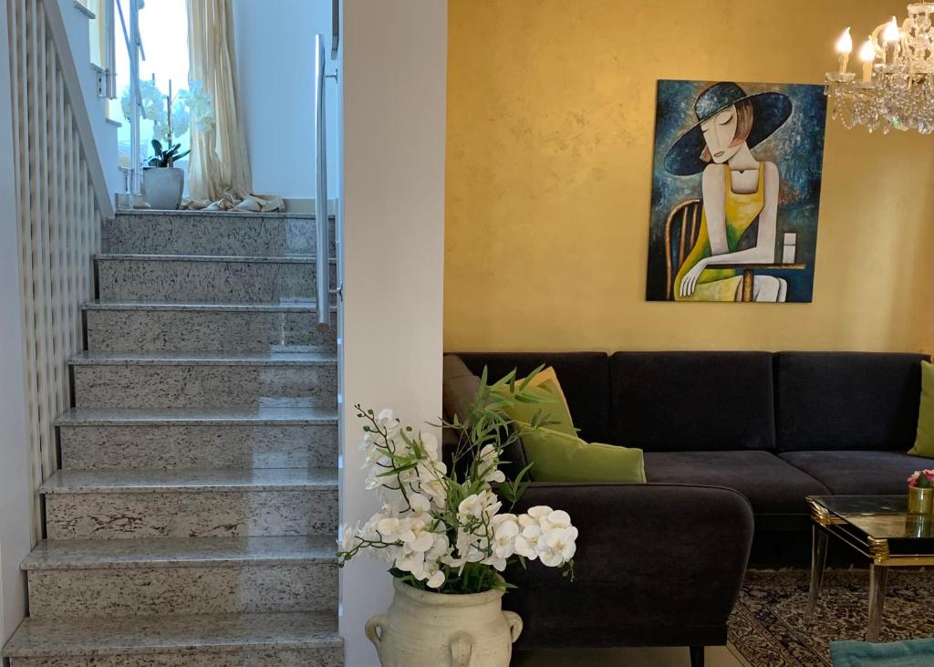 Posezení v ubytování Villa Dyrrahu