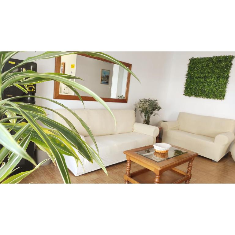 Posezení v ubytování Pension Villa **