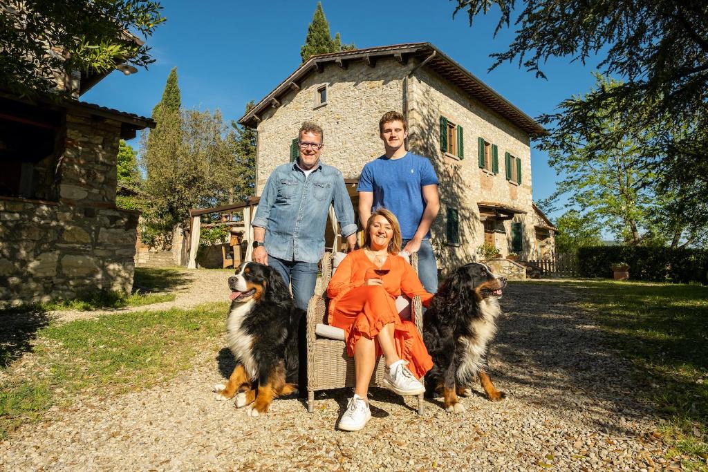 Hostia v ubytovaní Podere Campriano Winery Adult only