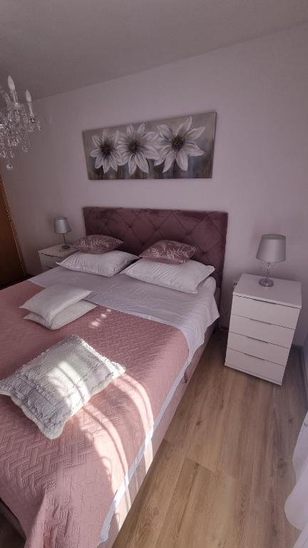 Posteľ alebo postele v izbe v ubytovaní Apartment Vestibul Inn