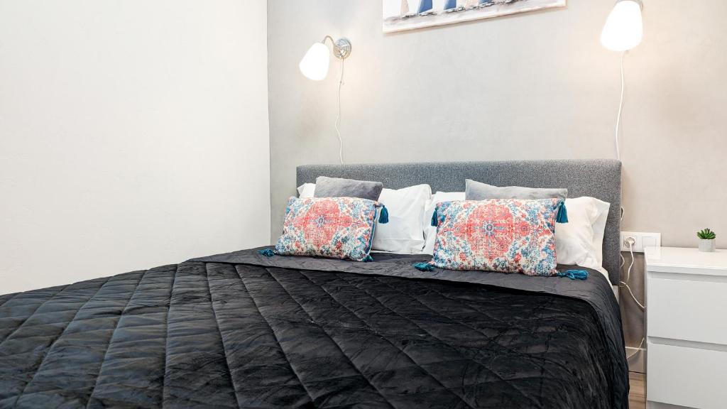 Postel nebo postele na pokoji v ubytování CARABELAS Levante beach apartment