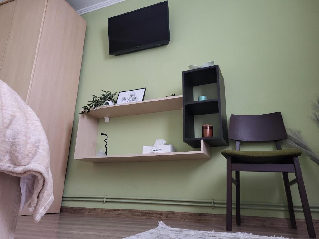 TV a/nebo společenská místnost v ubytování Casa La Balauri